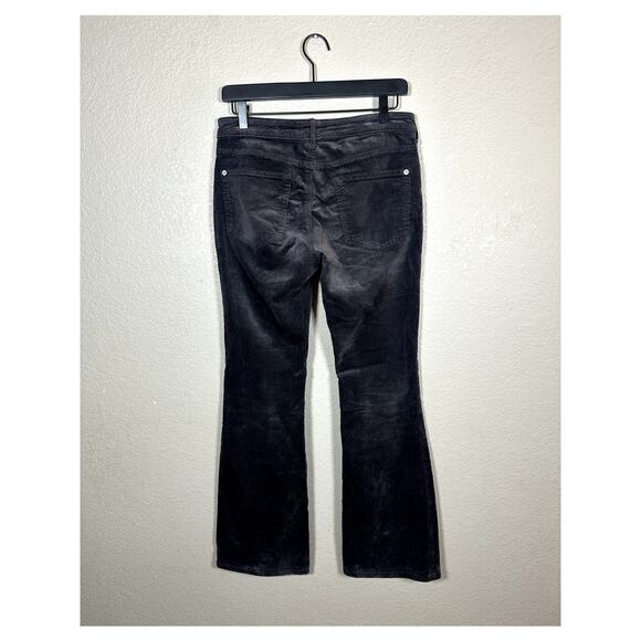 Pilcro and the Letterpress Dark Gray Corduroy Flare Pant Size 27 - Picture 7 of 8
